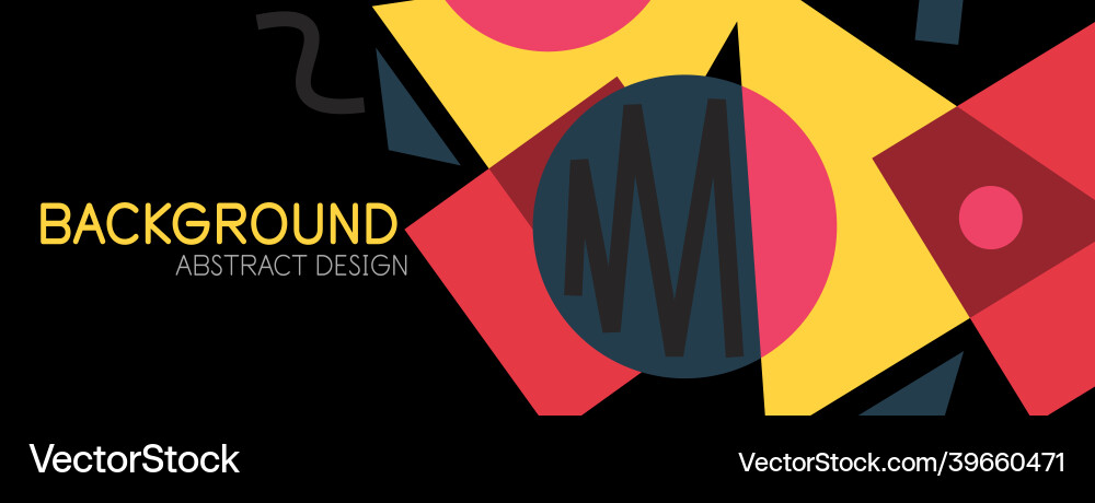 Abstract background blocks lines triangles Abstract background blocks lines triangles vector image