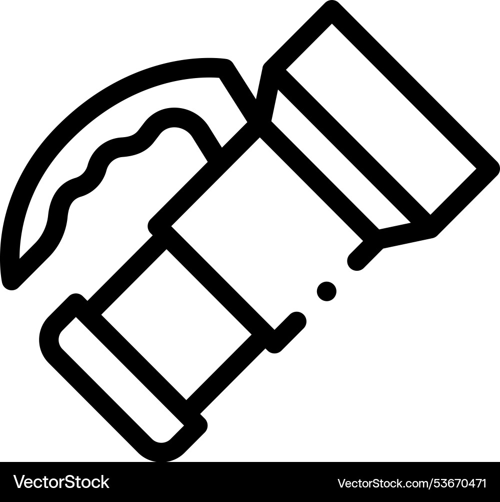 Flashlight icon thin linear style design isolated Flashlight icon thin linear style design isolated vector image