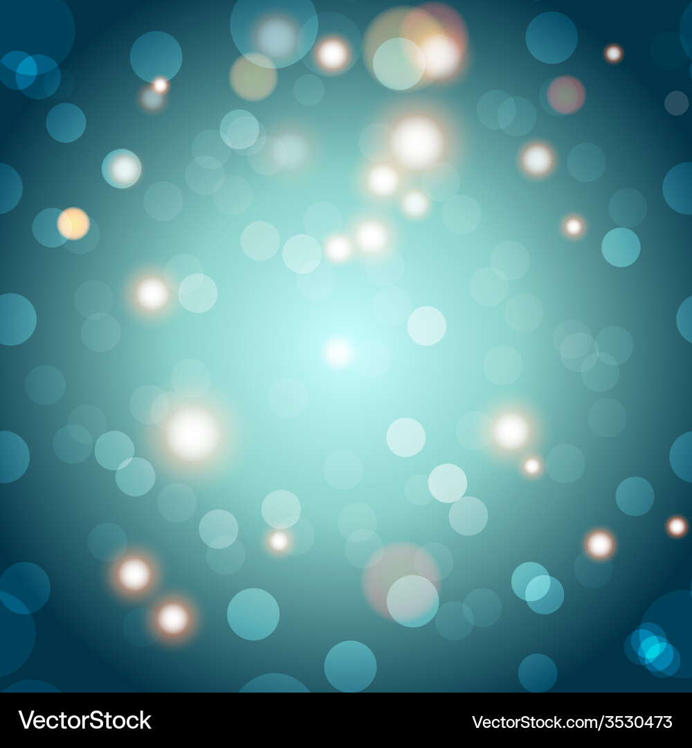 Blur bokeh abstract bright color background vector image