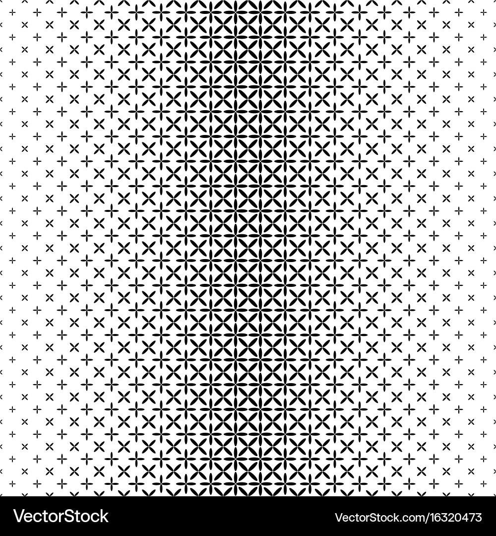 Monochrome abstract ellipse pattern background vector image