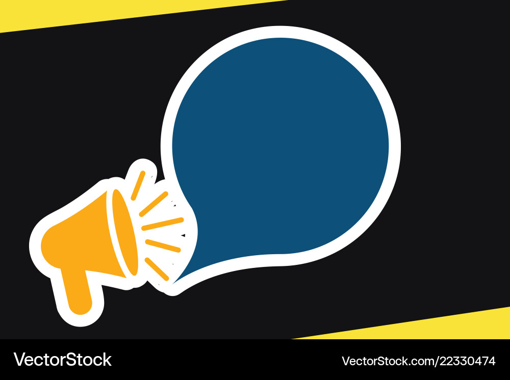 Flat design business empty Flat design business empty vector image