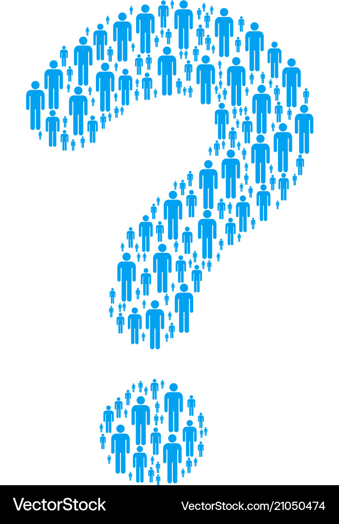 Man User Mosaic Prompt Vector Image