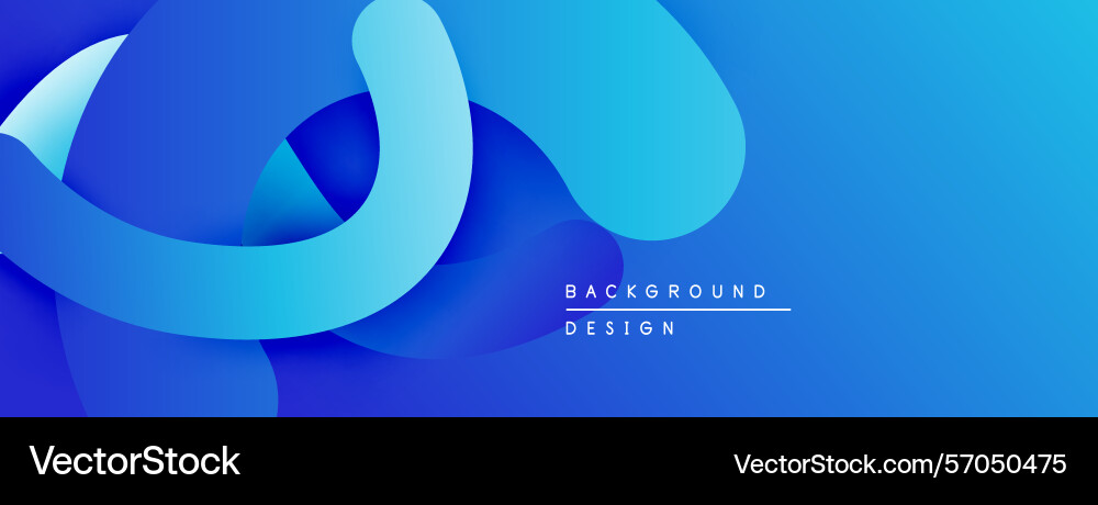 Abstract blue layers create dynamic background Abstract blue layers create dynamic background vector image