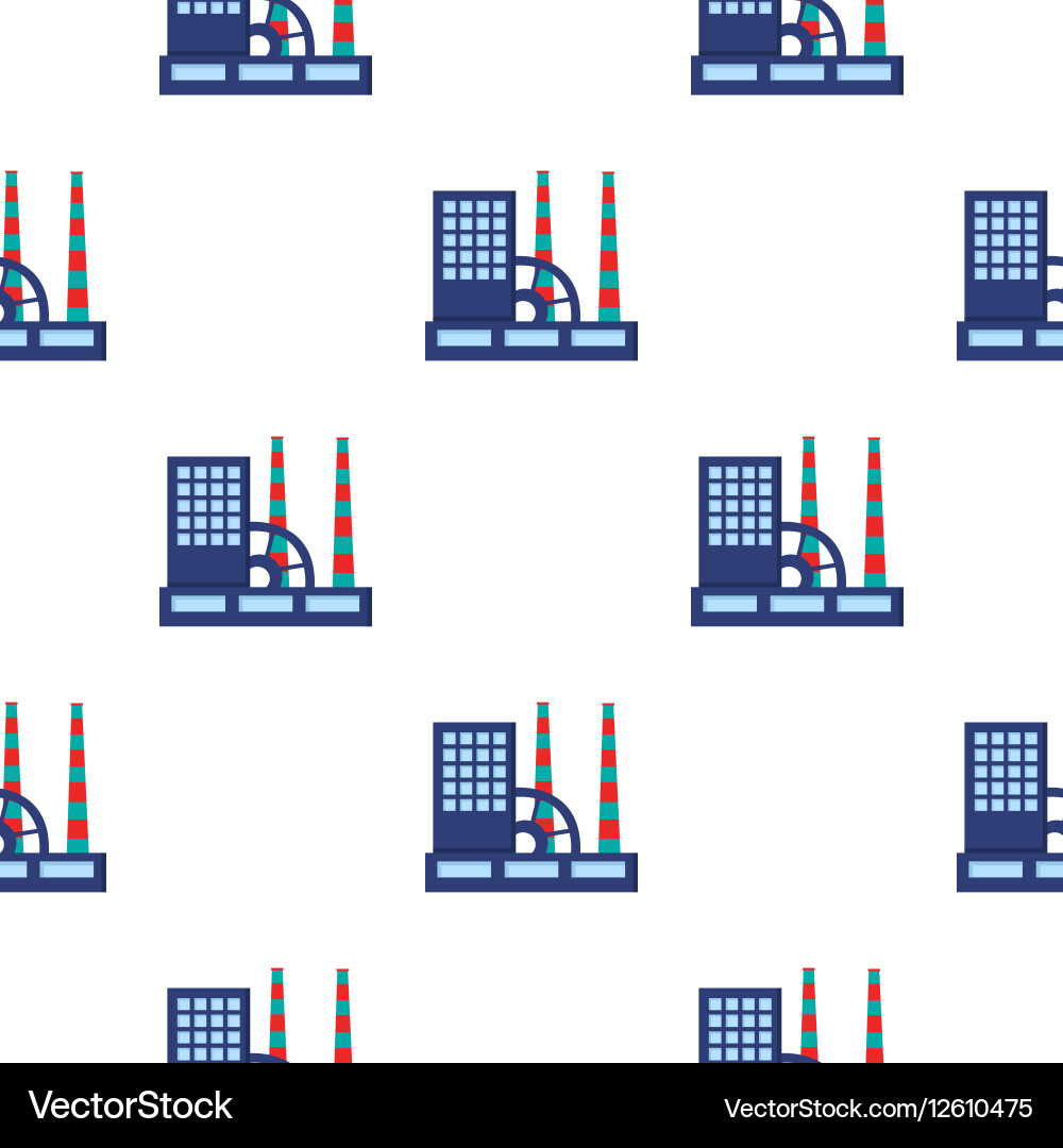 Factory icon of for web Vector Image
