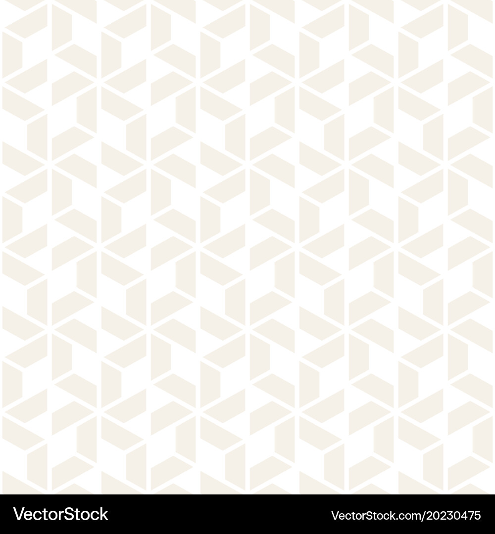 Subtle Hexagonal Grid Pattern vector image