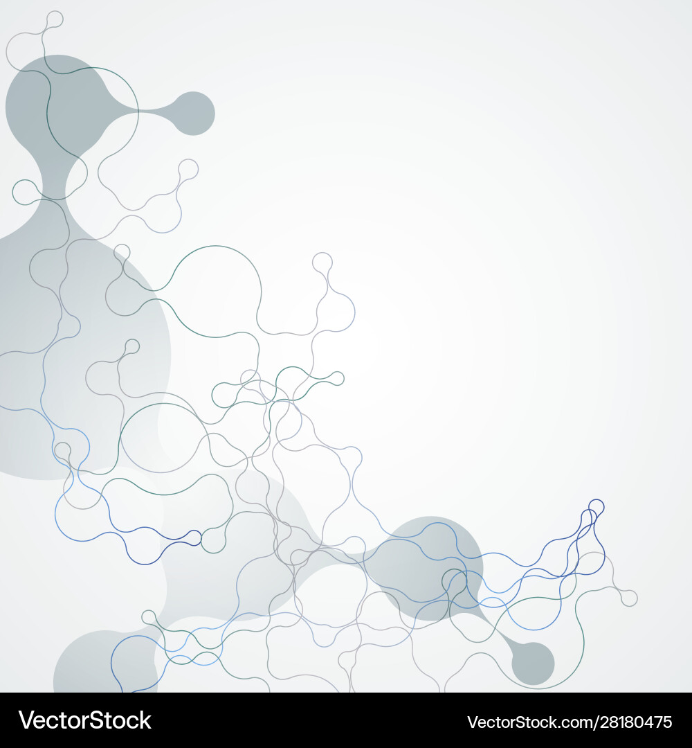 Technology connected lines and dots concept Technology connected lines and dots concept vector image