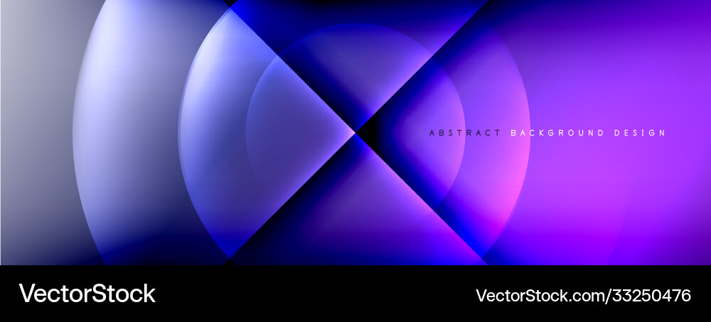 Abstract background - circle and cross Vector Image