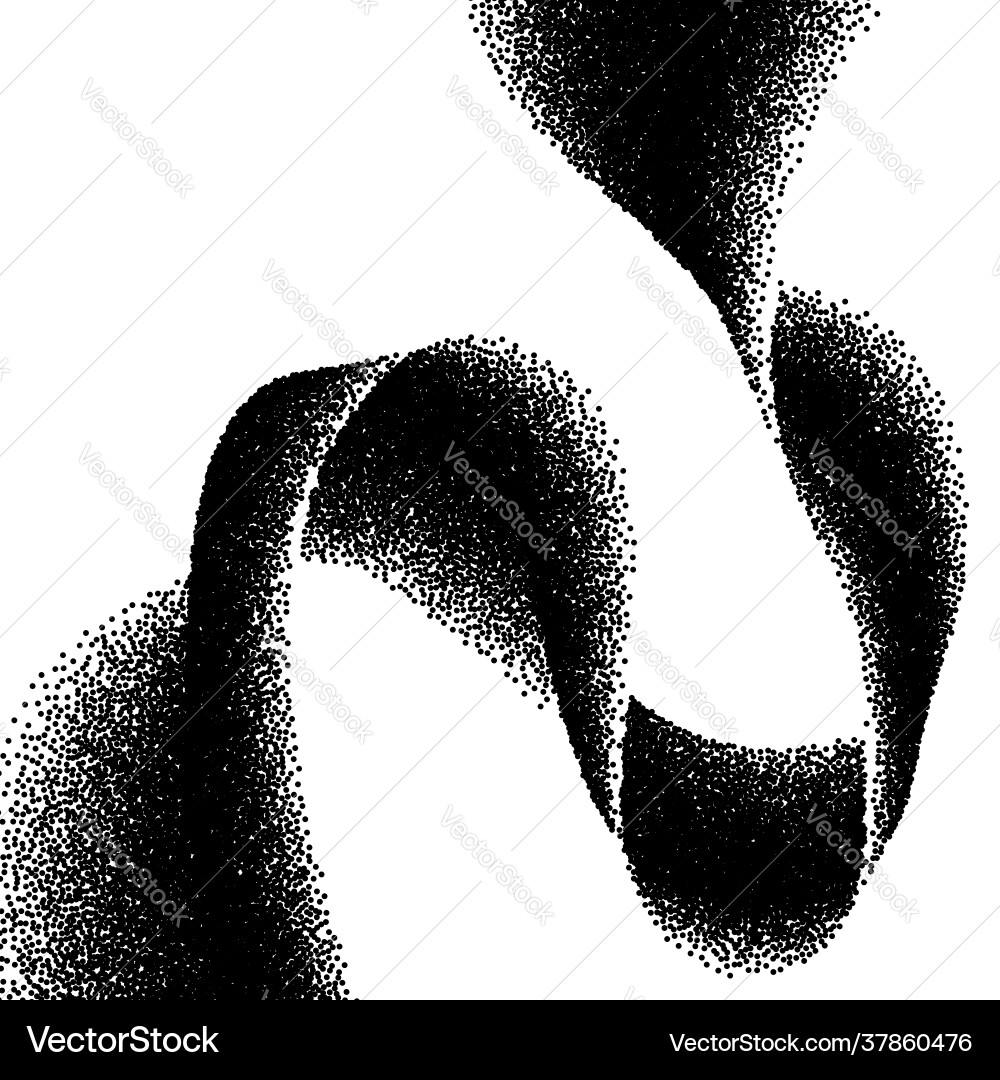Abstract background with wave scattered dots Abstract background with wave scattered dots vector image