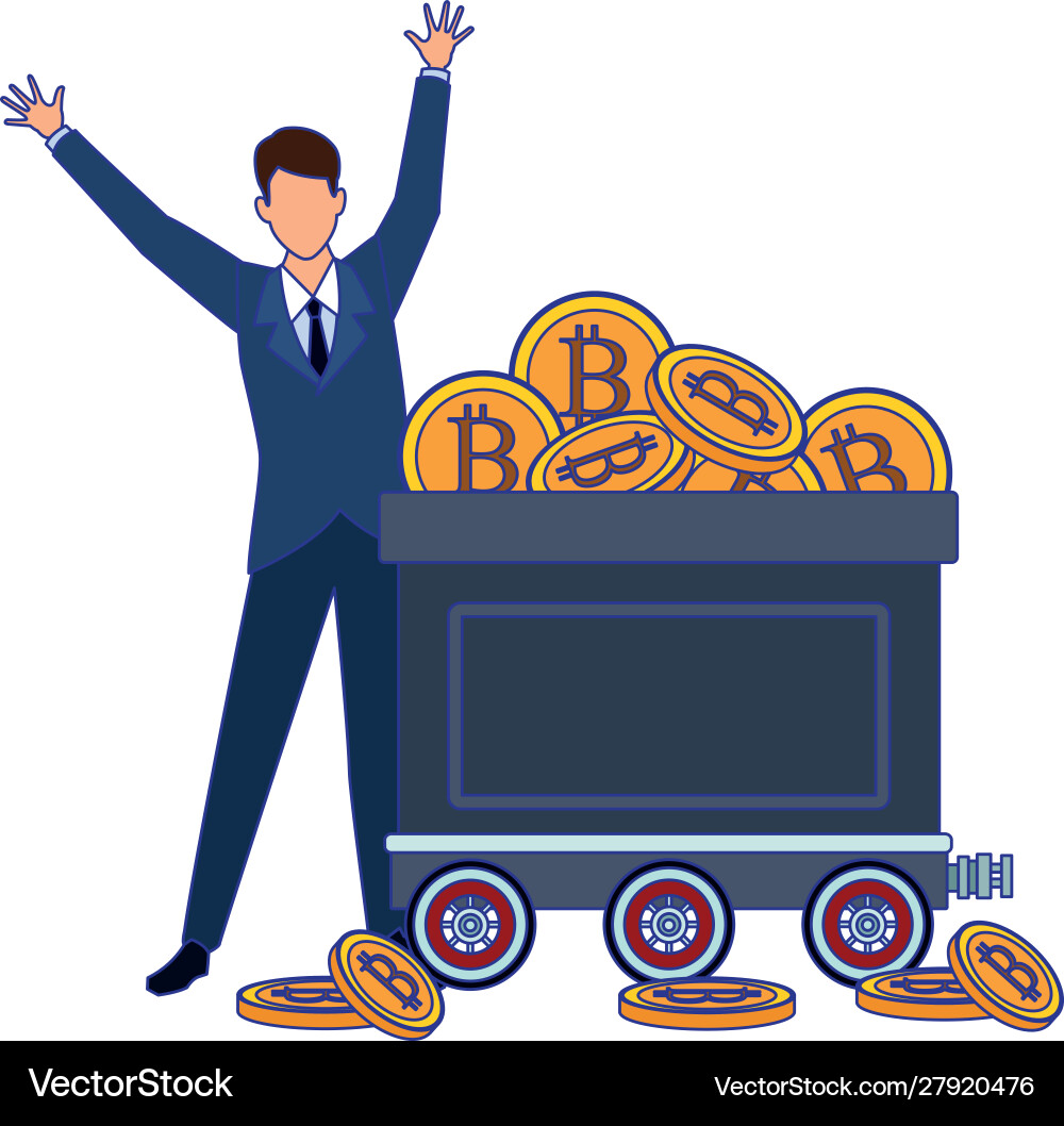 Businessman avatar design Vector Image