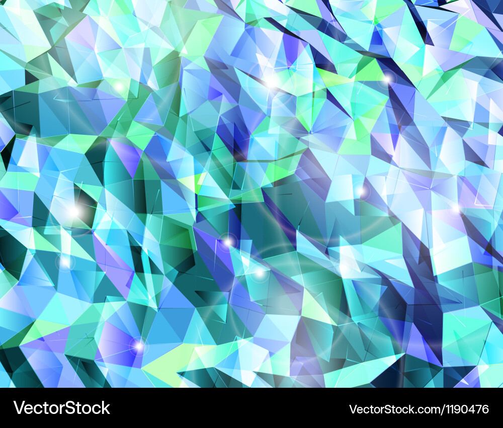 Cyan Triangle Abstract Background Vector Image
