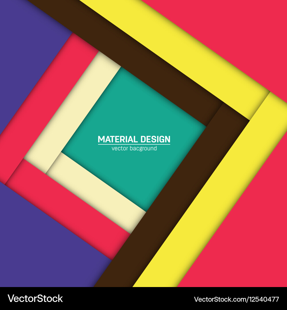 Material design background abstract vector image