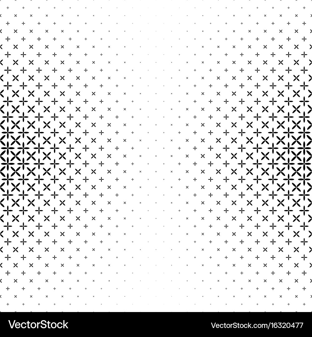Monochrome abstract ellipse pattern background vector image