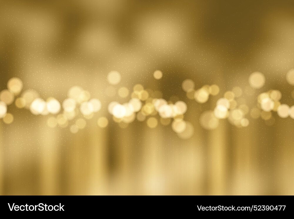 Realistic bokeh background Vector Image