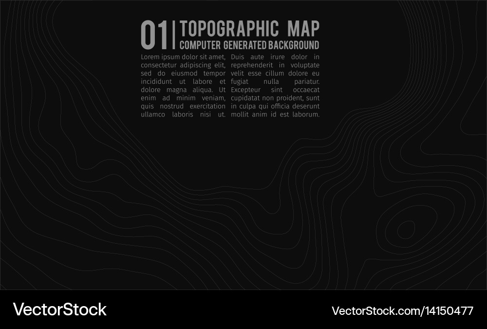Topographic map background with space for copy Topographic map background with space for copy vector image