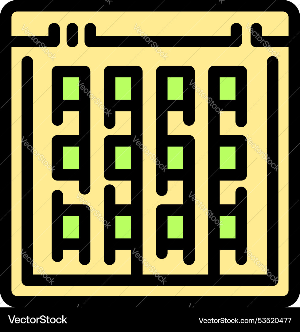 Webpage showing building with multiple apartments Webpage showing building with multiple apartments Vector Image
