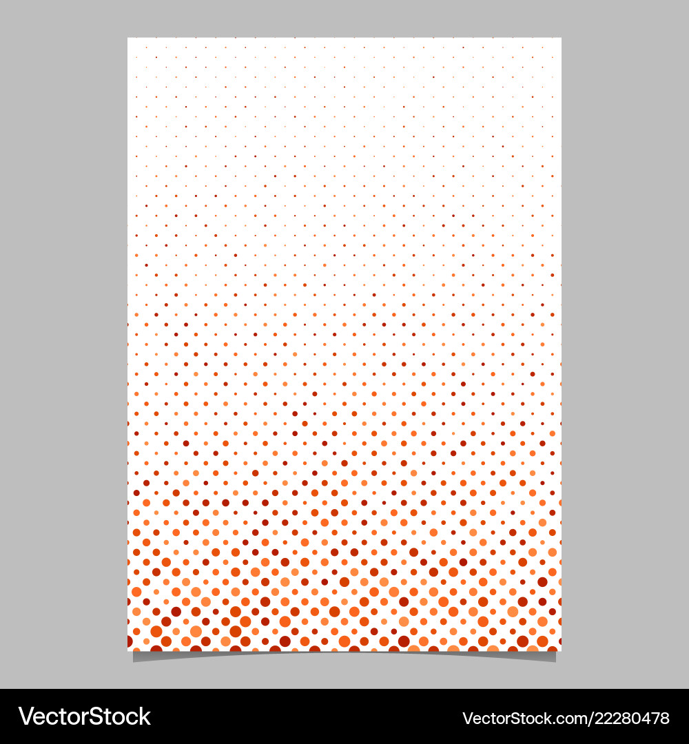 Geometrical dot pattern page background - design vector image