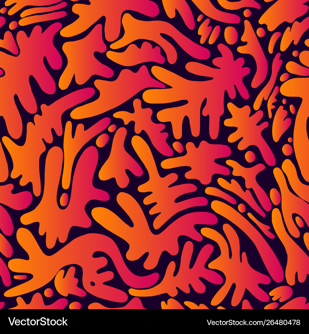 Psychedelic Abstract Pattern Vector Image