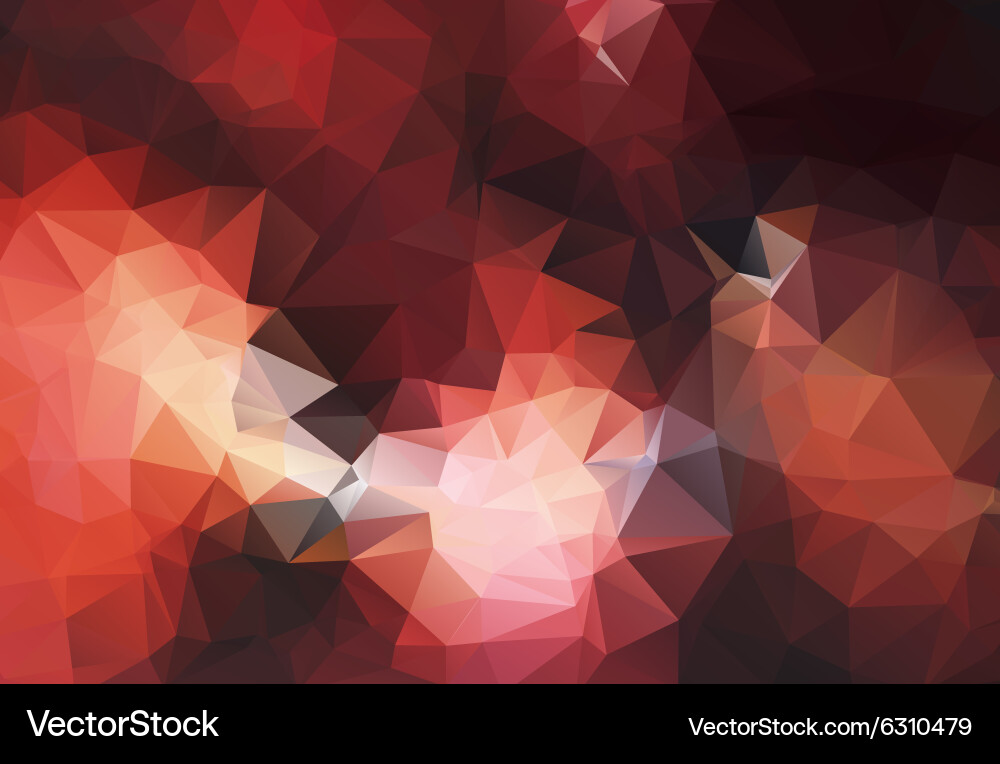 Brown abstract background consisting of angular Vector Image
