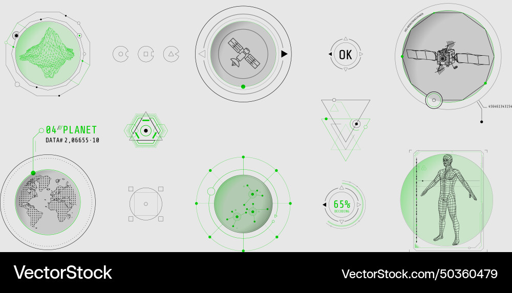 Design elements for infographic of data Design elements for infographic of data vector image