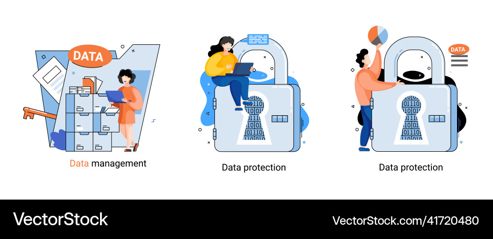 Big data analytics platform management Big data analytics platform management vector image