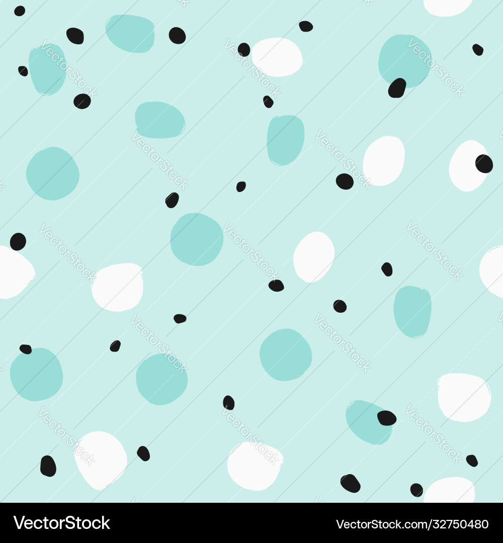 Simple seamless pattern with repeating round Simple seamless pattern with repeating round vector image