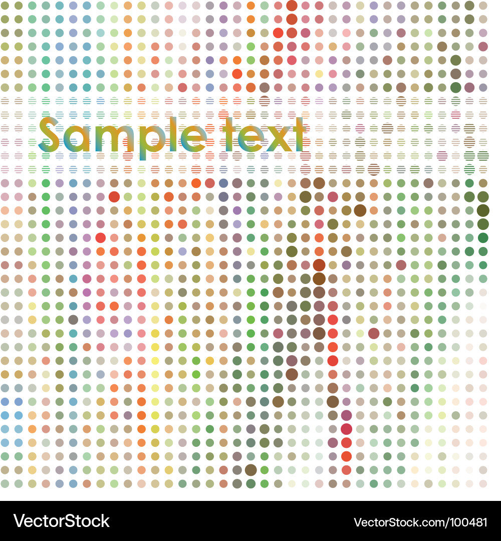 Abstract Point Pattern Background vector image