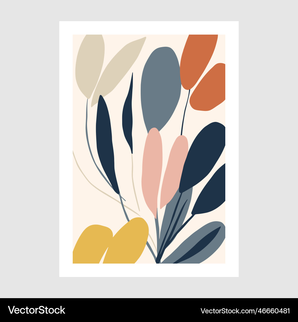Abstraktes florales Hintergrundhand gezeichnetes Design Abstraktes florales Hintergrundhand gezeichnetes Design Vektorbild