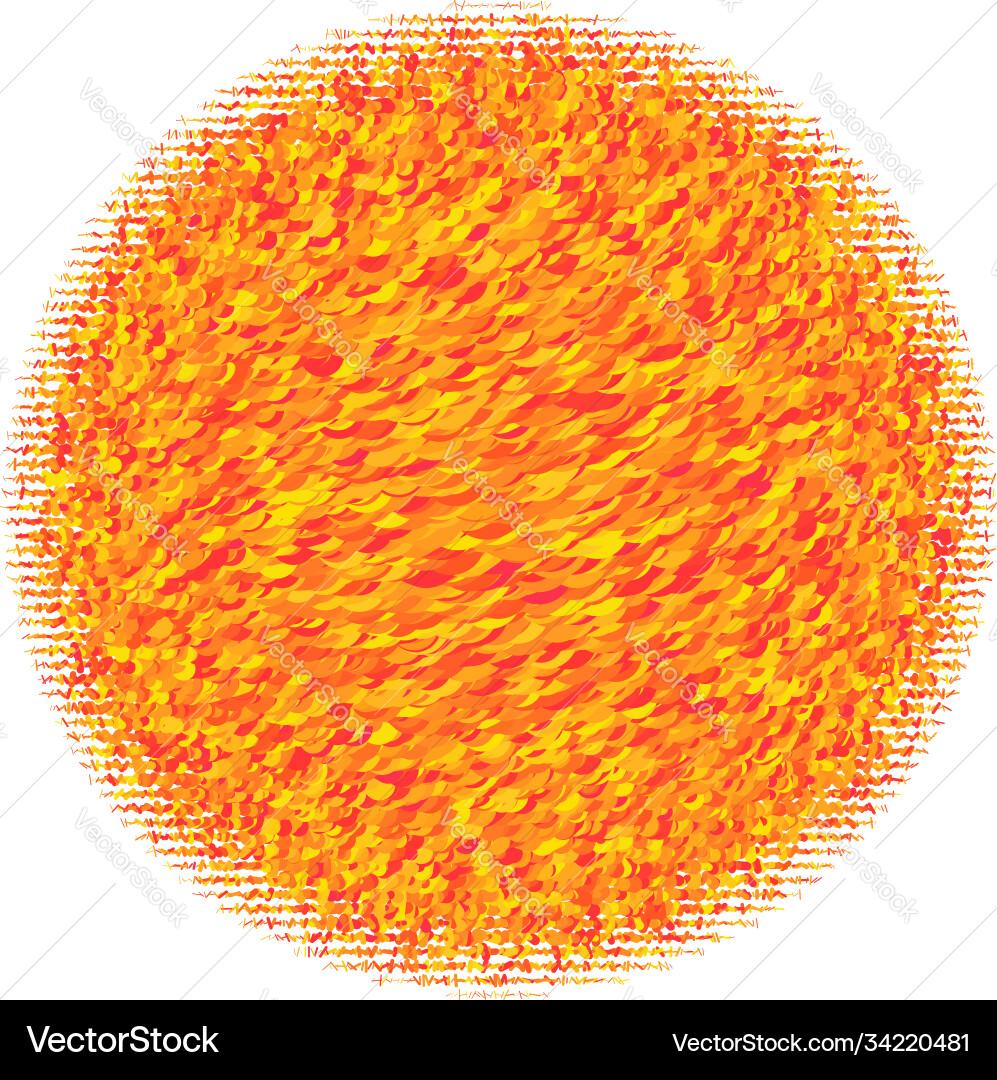 Geometric circle element shape segmented Vector Image