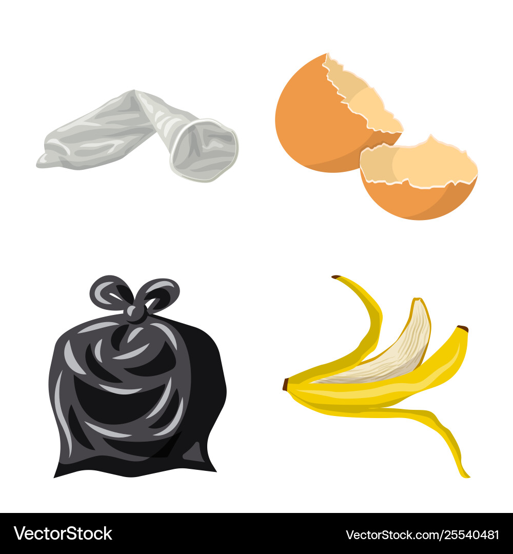 Isolated object environment and waste symbol Isolated object environment and waste symbol vector image