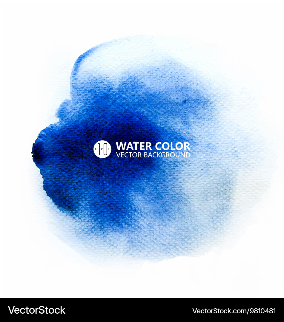 Watercolor painting background Vector Image