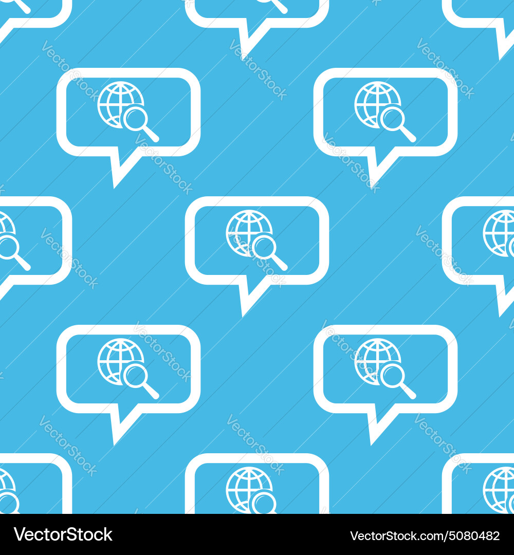 Global search message pattern vector image