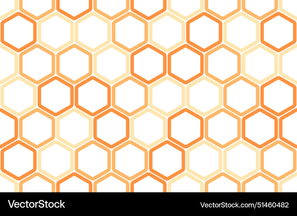 Seamless honeycomb pattern Vector Image