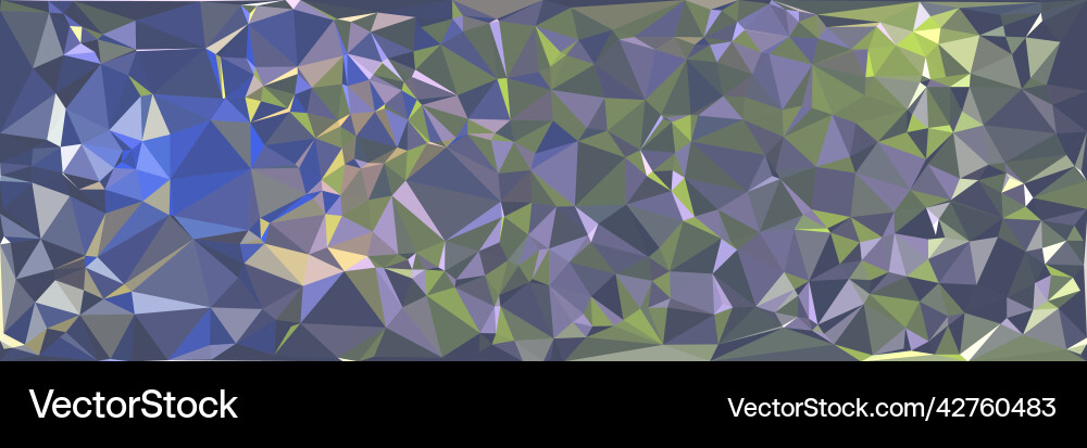 Abstract polygonal background triangular vector image