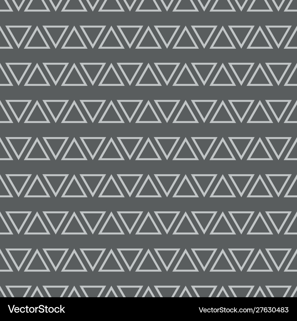 Geometric Triangle Pattern Vector Image