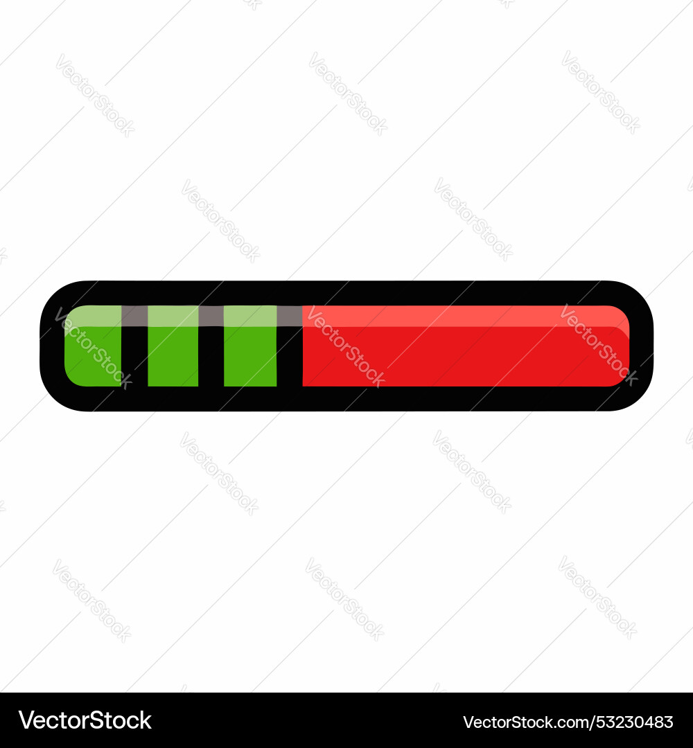 Loading-bar-isolated-on-white-background Loading-bar-isolated-on-white-background Vector Image