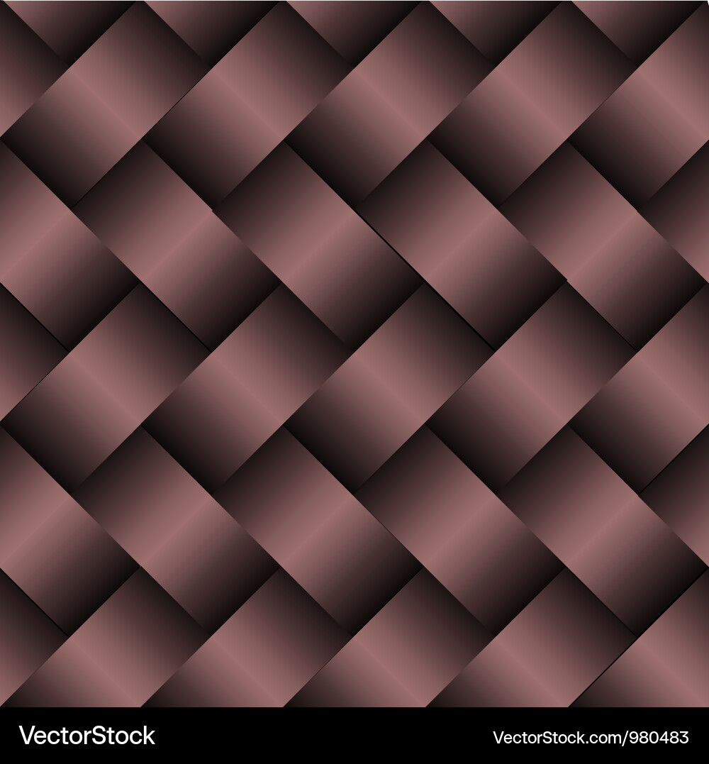 Metallic Ribbon Shader vector image