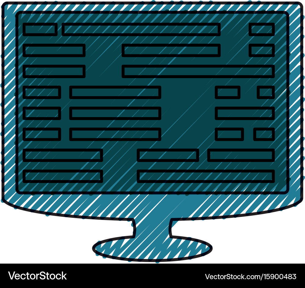 Programmiersystemcodes vektorbild