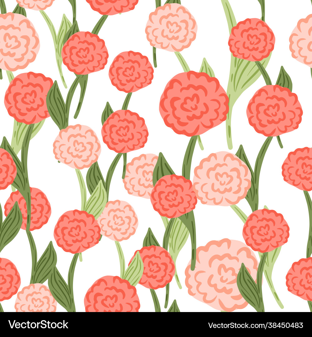 Random seamless pattern with abstract red pink Random seamless pattern with abstract red pink Vector Image