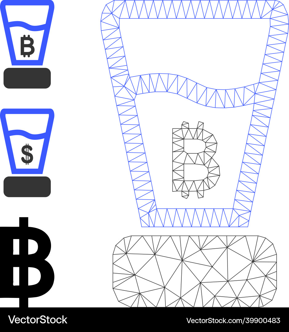 Web network bitcoin mixer icon and source Web network bitcoin mixer icon and source Vector Image