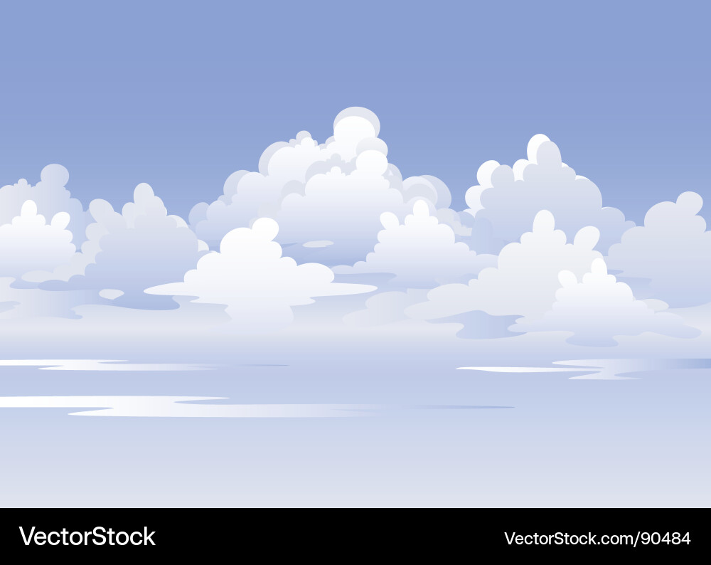 Clouds Royalty Free Vector Image - VectorStock