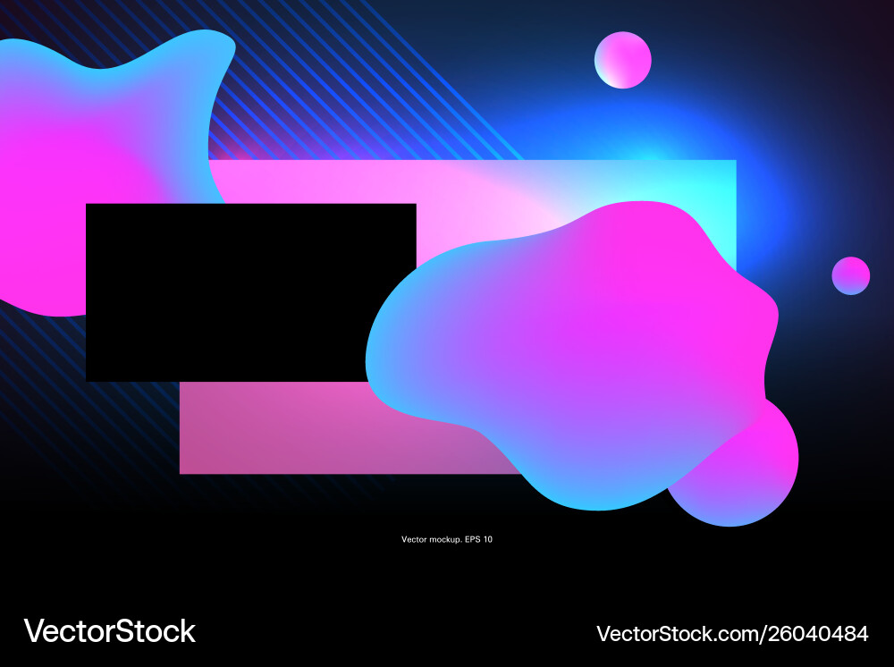 Flowing colorful web design element collection Flowing colorful web design element collection vector image