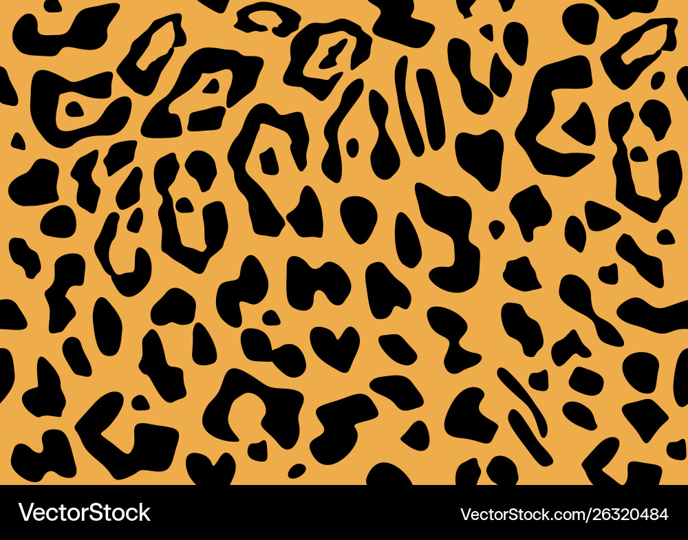Leopard Spot Texture vector image