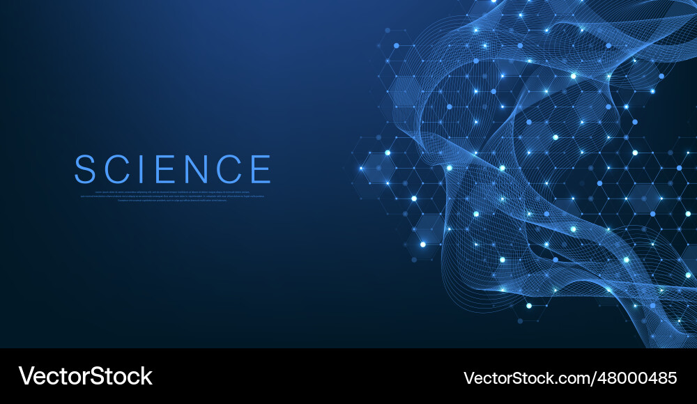 Abstract Technology Data Network vector image