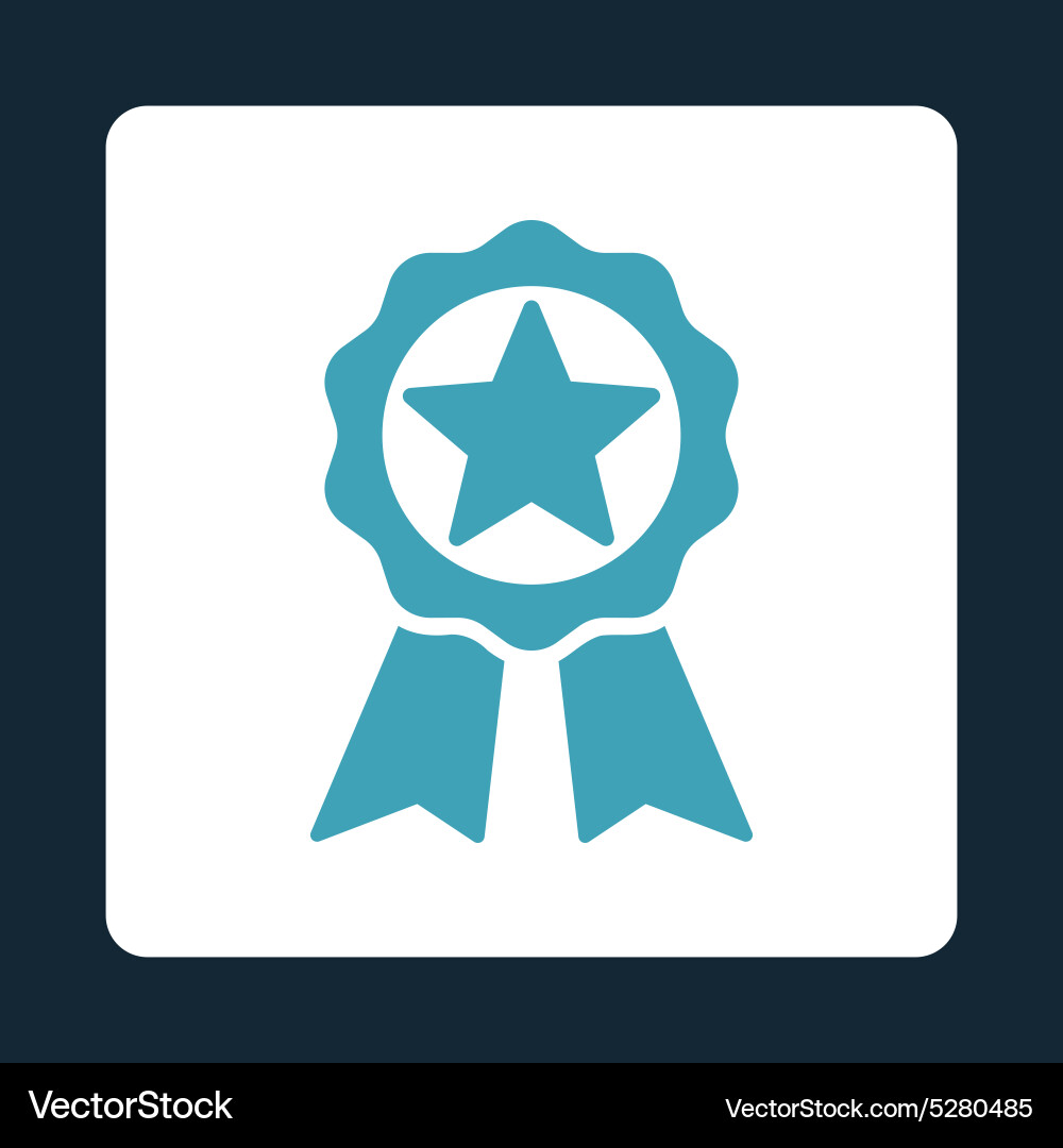 Award icon from buttons overcolor set Vector Image