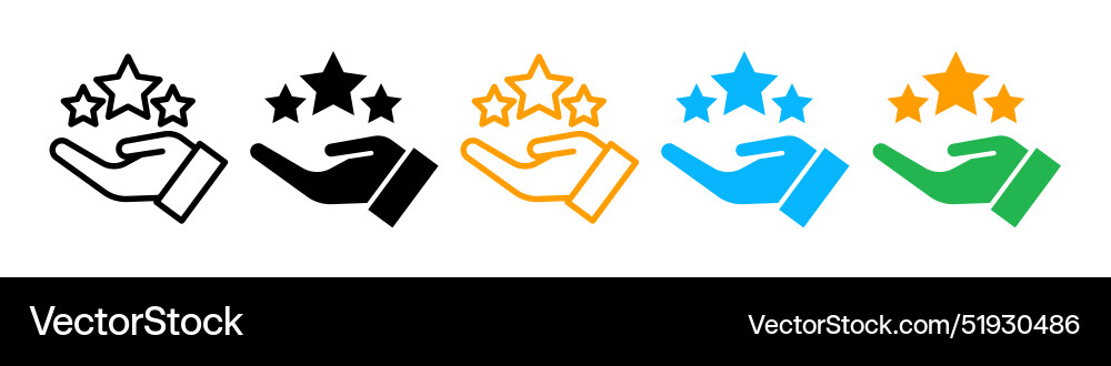 Customer review icon for feedback on service Vector Image