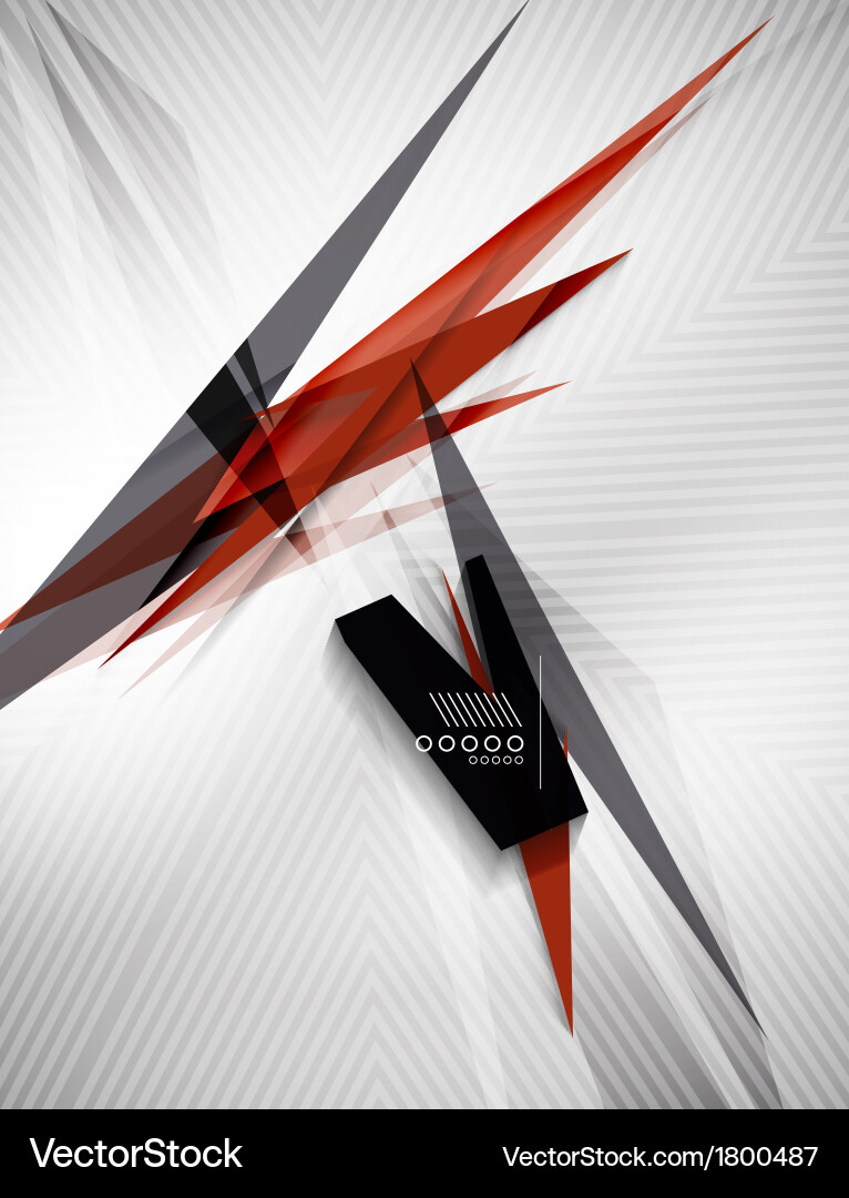Dynamic Lightning Shape Background vector image