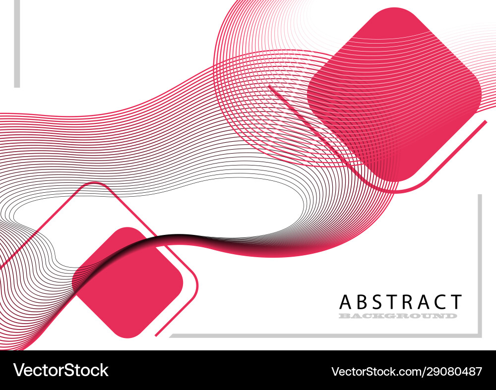 Dynamic Wave Background vector image