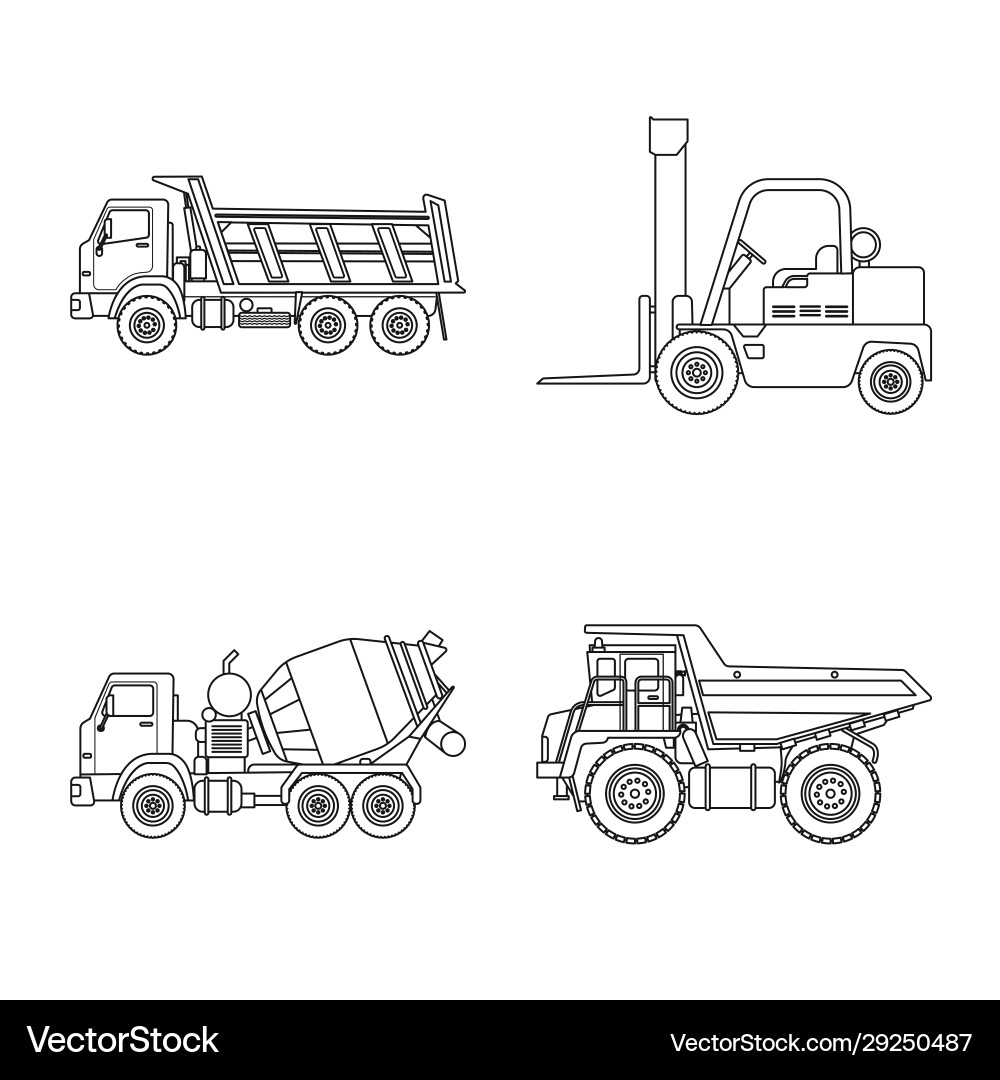 Isolated object build and construction icon Isolated object build and construction icon vector image