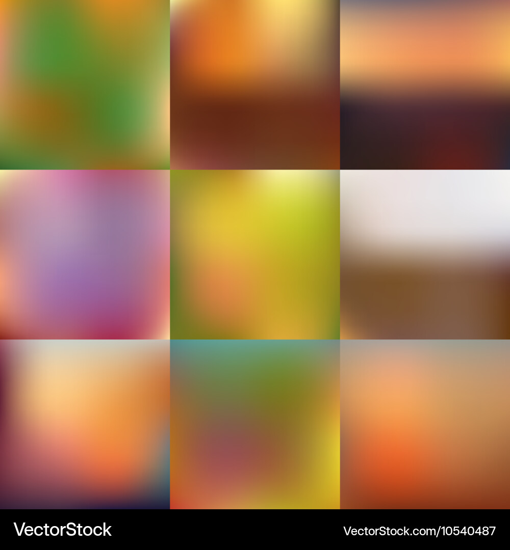 Smooth abstract colorful mesh backgrounds vector image