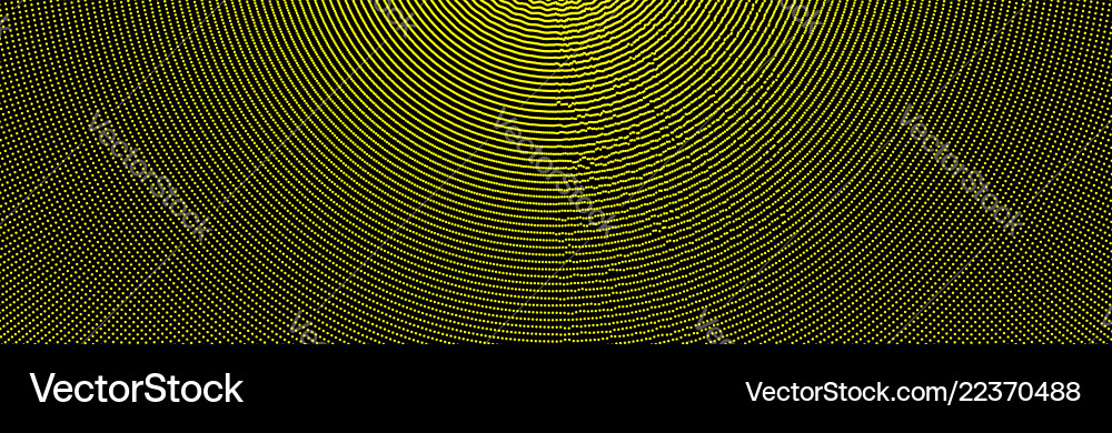Dynamic Particle Grid - Futuristic Tech vector image